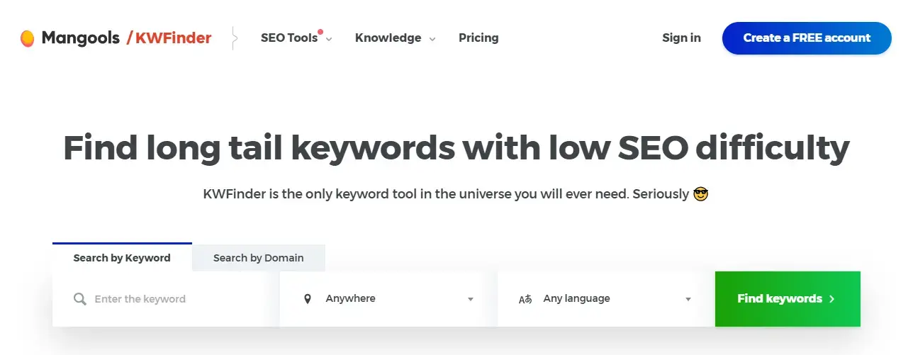 keyword research tools