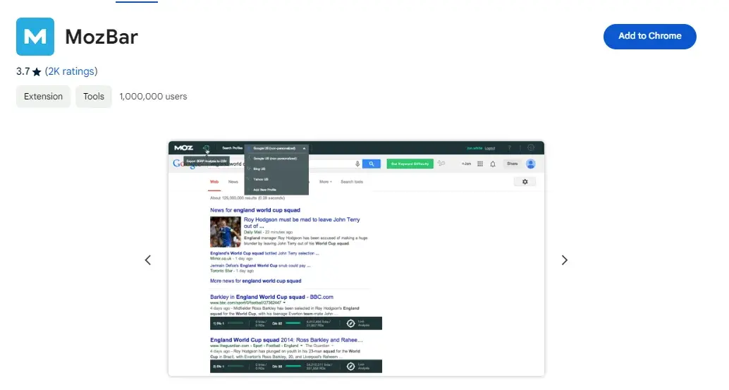 chrome extensions for seo
